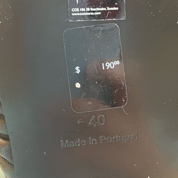 COS Leather Square Toe Sandals NWT - Picture 11 of 11